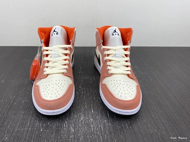 Kick Theory Suede 3683 Jordan Seasonal SE Orange 1 DV1336- Mid 1013